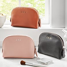 Leather Cosmetic Bag