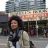 “Portland Unpacked” host Faustina Agolley outside Powell’s City of Books.